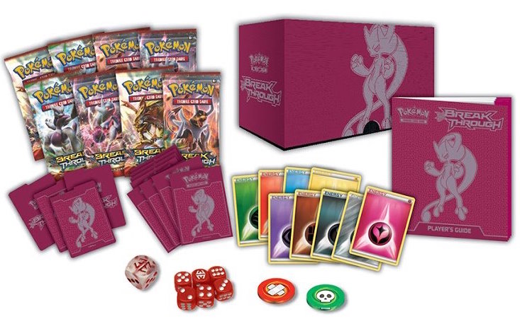 XY-Break Trough - Elite Trainer Box Mega-Mewtwo Y (rosa)