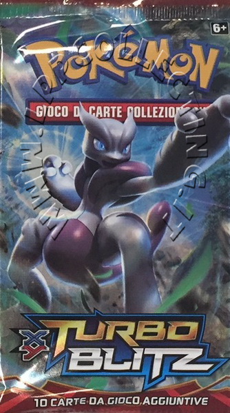 XY-Turbo Blitz - Bustina Artwork Mega Mewtwo X