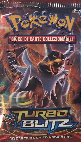 XY-Turbo Blitz - Bustina Artwork Mega Houndoom