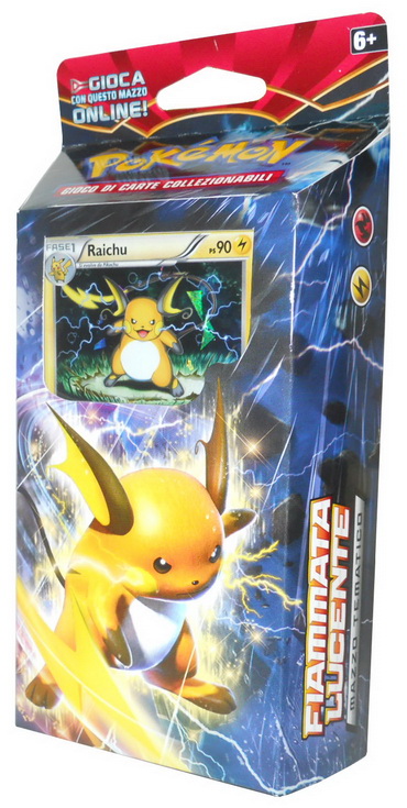 XY-Turbo Blitz - Mazzo Tematico Fiammata Lucente (Raichu)