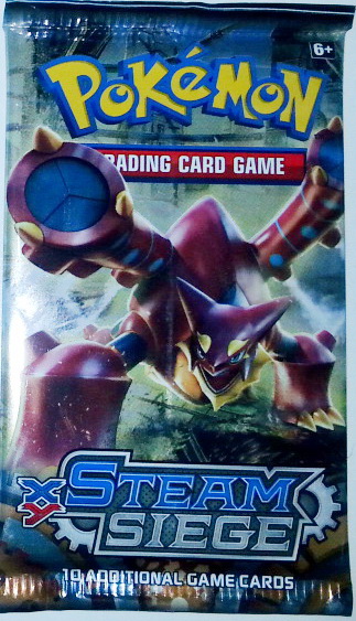 XY-Steam Siege ENG - Bustina Artwork Volcanion