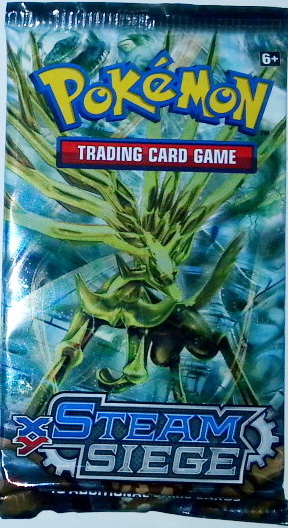 XY-Steam Siege ENG - Bustina Artwork Golden Xerneas