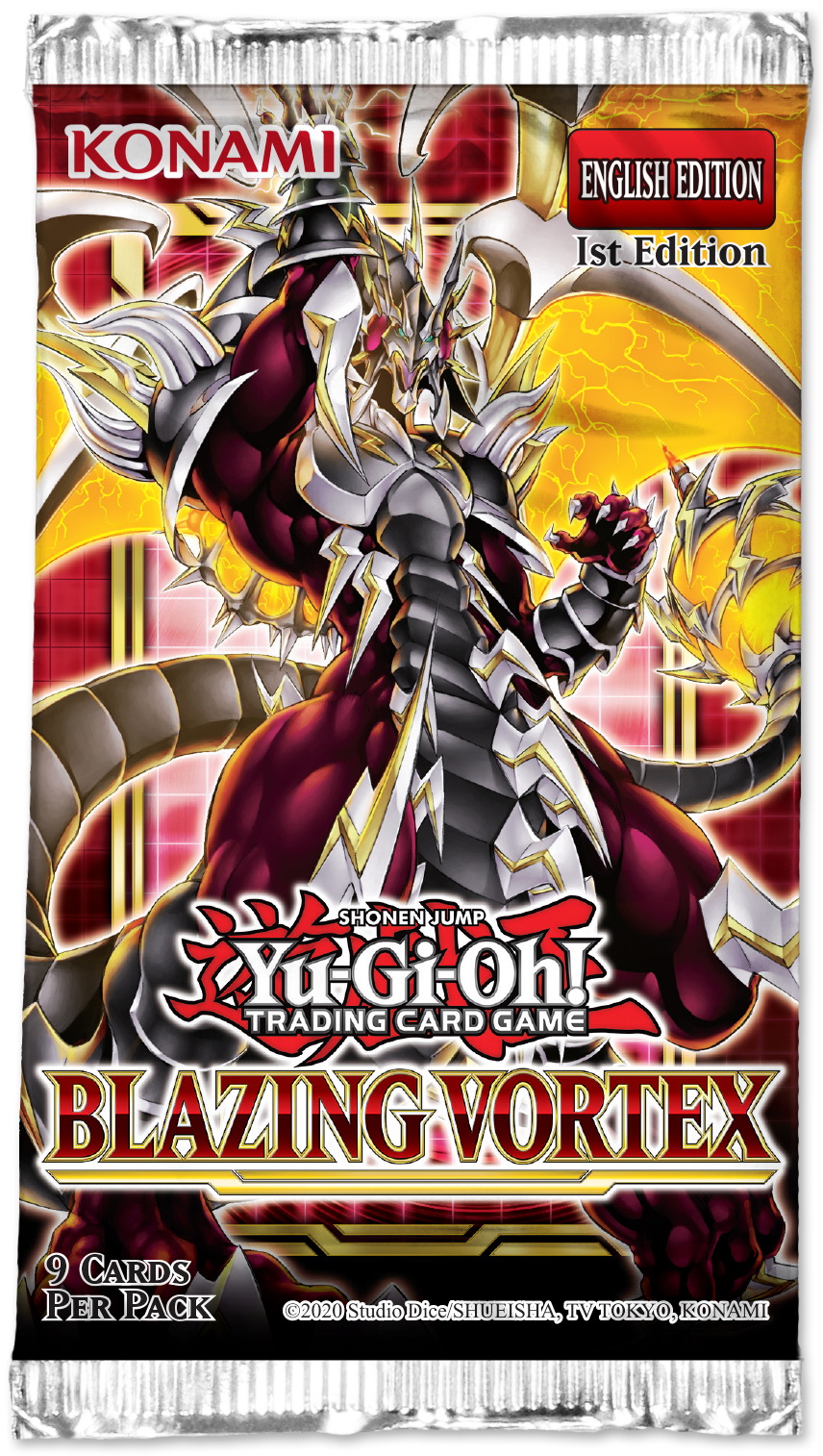 Blazing Vortex ENG - Bustina 1st Edition (9 carte per bustina)