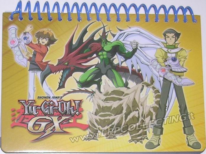 Block Notes Piccolo YuGiOh! GX Giallo