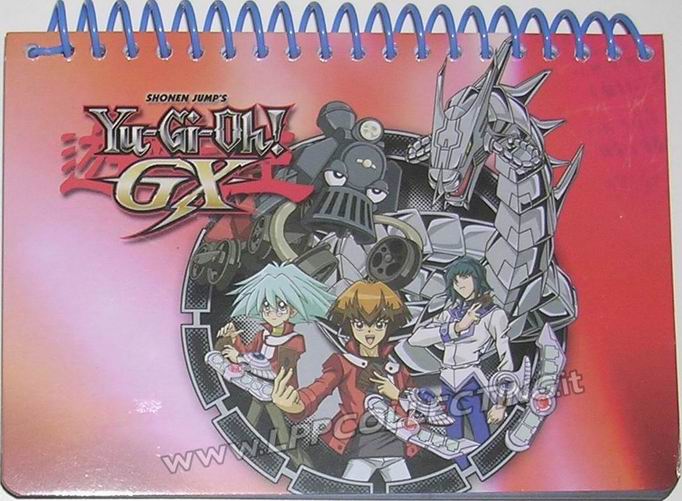 Block Notes Piccolo YuGiOh! GX Rosso 2