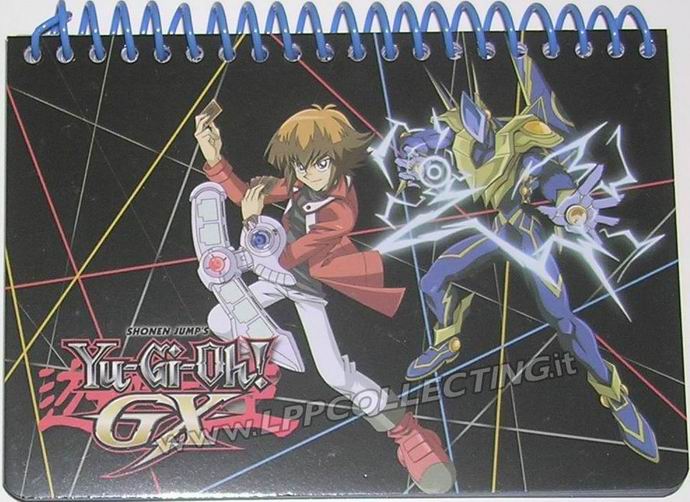 Block Notes Piccolo YuGiOh! GX Nero