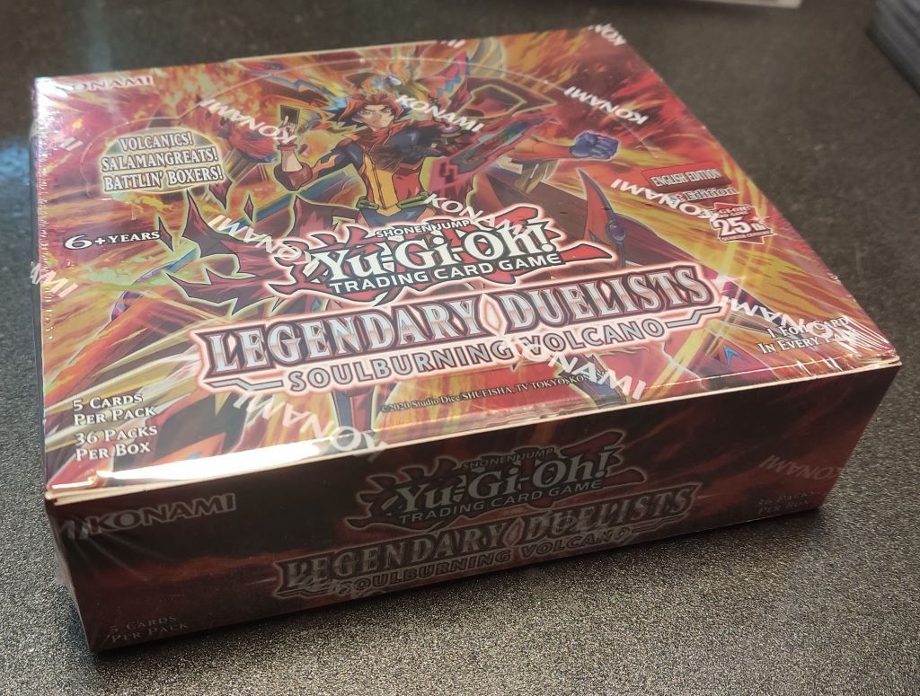 Legendary Duelists: Soulburning Volcano ENG - Box 36 bustine 1st Edition