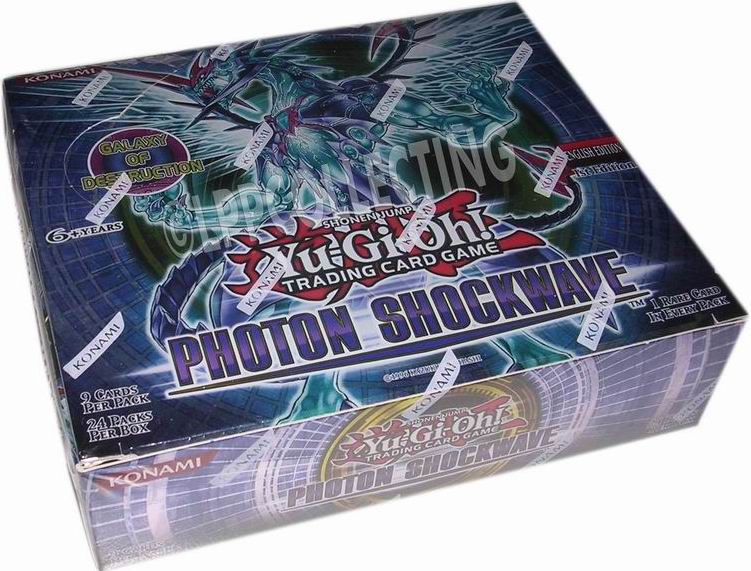 Konami Yu-Gi-Oh Onda DUrto Fotonica 1a edizione busta 9 carte Konami Yu-Gi-Oh Onda DUrto Fotonica 1a edizione busta 9 carte