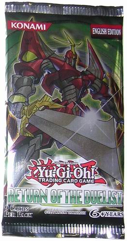 Bustina Return of the Duelist (9 carte per bustina)