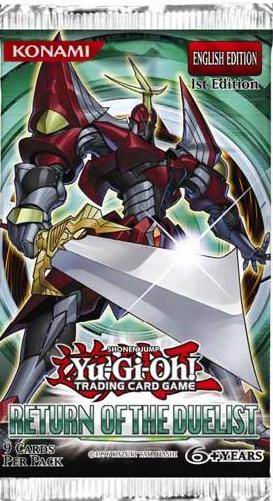 Bustina Return of the Duelist - 1a Edizione (9 carte per bustina)