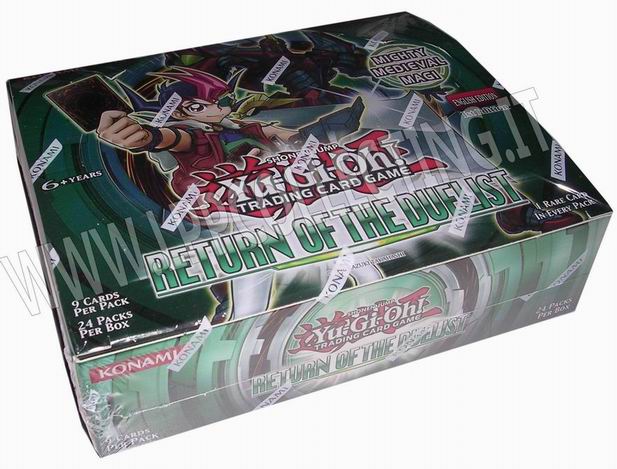 Box 24 bustine Return of the Duelist - 1a Edizione