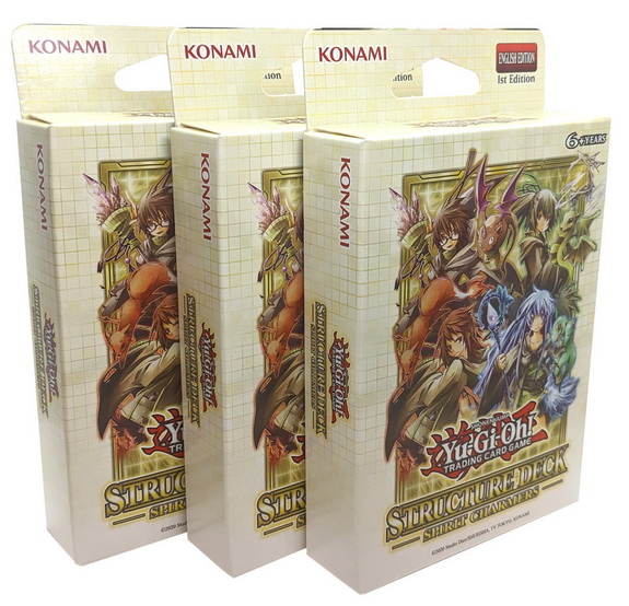 ENG - [NR.50] 3x Structure Deck: Spirit Charmers 1st Edition