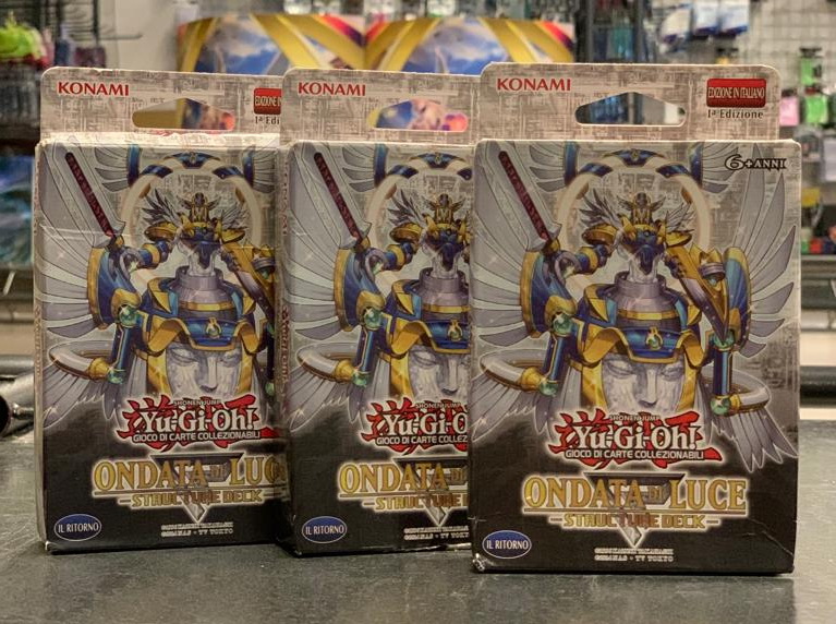 ITA - [NR.40] 3x Structure Deck: Ondata di Luce 1a Edizione