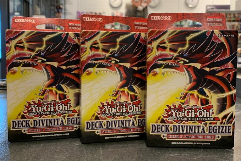 ITA - [NR.52] 3x Deck Divinità Egizie: Slifer il Drago del Cielo 1a Edizione