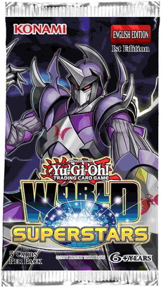 Bustina World Superstars - 1a Edizione (5 carte per bustina)