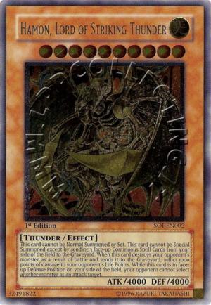 Yu-Gi-Oh Card SIMBOLO DI RETAGGIO SOJ-IT043